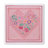 Garden Heart <br/>A5 Square Groovi Plate