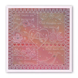 Garden Heart <br/>A5 Square Groovi Plate