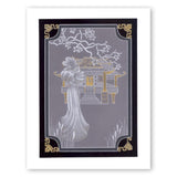 Geisha & Waterhouse <br/>A5 Square Groovi Plate Set