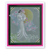 Geisha <br/>A5 Square Groovi Plate <br/>(Set GRO-PE-40292-03)