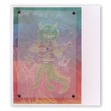 Groovi Go! Monster Figure <br/>3 Part A6 Groovi Plate <br/>(Set GRO-GO-40808-19)