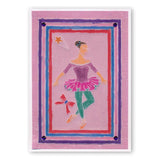 Groovi Go! Ballerina Figure <br/>3 Part A6 Groovi Plate <br/>(Set GRO-GO-40808-19)