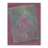 Groovi Go! Ballerina Figure <br/>3 Part A6 Groovi Plate <br/>(Set GRO-GO-40808-19)