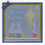 Star Window <br/>A5 Square Groovi Plate <br/>(Set GRO-CH-40424-03)