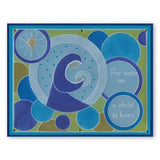 Madonna Window <br/>A5 Square Groovi Plate <br/>(Set GRO-CH-40424-03)