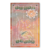 Tina's Doodle Flowers 2 <br/>A6 Groovi Plate