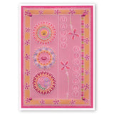 Tina's Doodle Flowers 2 <br/>A6 Groovi Plate