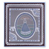 Annabel Groovi Border Plate (Set GRO-PE-40137-09)