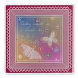 Jayne's Butterflies & Flourishes <br/>A5 Square Groovi Plate Set