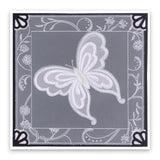 Jayne's Butterflies & Flourishes <br/>A5 Square Groovi Plate Set