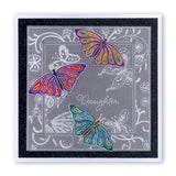 Jayne's Butterflies & Flourishes <br/>A5 Square Groovi Plate Set