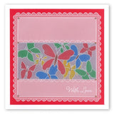 Jayne's Butterflies & Flourishes <br/>A5 Square Groovi Plate Set