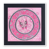 Jayne's Butterflies & Flourishes <br/>A5 Square Groovi Plate Set