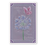 Jayne's Agapanthus <br/>A5 Square Groovi Plate