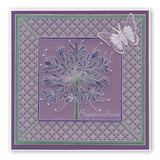 Jayne's Agapanthus <br/>A5 Square Groovi Plate