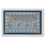 Jayne's Winter Scenes Collection <br/>A4 Square Groovi Plate Set
