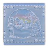 Jayne's Winter Scene - Children <br/>A4 Square Groovi Plate