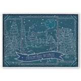 Jayne's Winter Scene - Cat <br/>A4 Square Groovi Plate