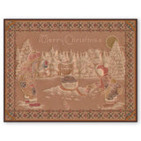 Jayne's Winter Scene - Children <br/>A4 Square Groovi Plate