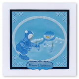 Jayne's Winter Scenes Collection <br/>A4 Square Groovi Plate Set