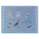 Jayne's Winter Scene - Cat <br/>A4 Square Groovi Plate