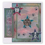 Labradors <br/>A6 Square Groovi Baby Plate <br/>(Set GRO-40525-01)