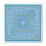 King Edward Lace Duet <br/>A5 Square Groovi Piercing Grid