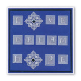 King's Alphabet - Upper Case <br/>Groovi Border Plate