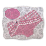 Oooh-La-La Knickers & Bra <br/>A4 Square Groovi Plate Set
