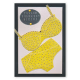 Oooh-La-La Knickers & Bra <br/>A4 Square Groovi Plate Set