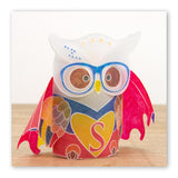 Linda's Owl Accessories <br/>A4 Square Groovi Tem-plate <br/>(Set GRO-TE-40910-15)