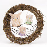 Linda's Mama Owl <br/>A4 Square Groovi Tem-plate <br/>(Set GRO-TE-40910-15)