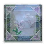 Linda's 123 Flowers - ABC <br/>Daisy, Sweet Pea & Hydrangea <br/>A5 Square Groovi Plate Set