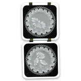 Linda's 123 Flowers - ABC <br/>Daisy, Sweet Pea & Hydrangea <br/>A5 Square Groovi Plate Set