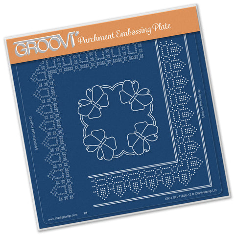 Josie Davidson's Arch Lace Duet A5 Square Groovi Grid