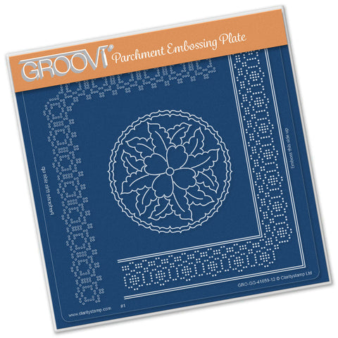 Josie Davidson's Circle Lace Duet A5 Square Groovi Grid