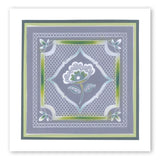 Lace Flowers & Netting <br/>A5 Square Groovi Plate Set