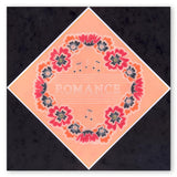 Lace Flowers & Netting <br/>A5 Square Groovi Plate Set