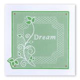 Leafy Swirl <br/>A5 Square Groovi Plate