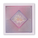 Linda's 123 - Wild Flowers <br/>A4 Square Groovi Plate