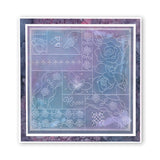 Linda's Flowers & Lace Quartet <br/>A5 Square Groovi Plate Set