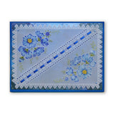 Linda's Flowers & Lace Quartet <br/>A5 Square Groovi Plate Set