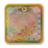 Linda's Flowers & Lace Quartet <br/>A5 Square Groovi Plate Set