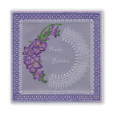 Linda's Flowers & Lace Quartet <br/>A5 Square Groovi Plate Set