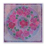 Linda's Flowers & Lace Quartet <br/>A5 Square Groovi Plate Set