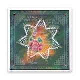 Linda's Flowers & Lace Quartet <br/>A5 Square Groovi Plate Set