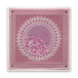 Linda's Flowers & Lace Quartet <br/>A5 Square Groovi Plate Set