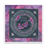 Linda's Flowers & Lace Quartet <br/>A5 Square Groovi Plate Set