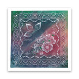 Linda's Flowers & Lace Quartet <br/>A5 Square Groovi Plate Set