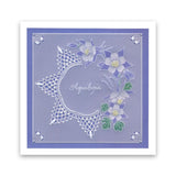 Linda's Flowers & Lace Quartet <br/>A5 Square Groovi Plate Set